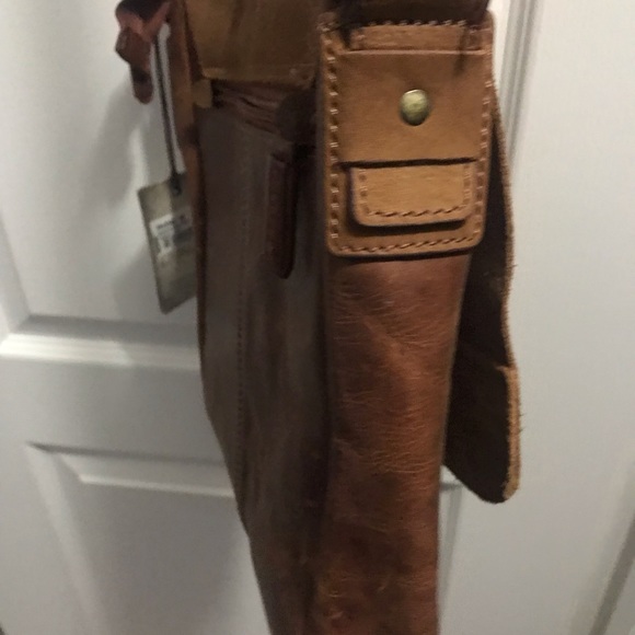 VELEZ BANDOLERA Crossbody leather bag NWT - Picture 5 of 11